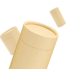 Empaquetado de papel del tubo de Brown Kraft de la ropa