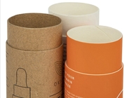 La ronda anaranjada de papel Kraft de la especialidad encajona el ODM del OEM disponible