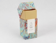 Plegamiento plano cosmético de papel de la caja de regalo del ODM del OEM para la crema facial