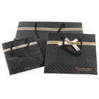 Bolsos de Matt Lamination Custom Paper Gift, bolsas de papel resistentes con las manijas