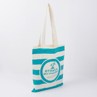Algodón plegable Tote Shopping Bags Eco Friendly reutilizable de la lona del ultramarinos
