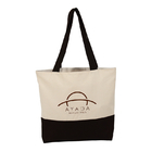 logotipo orgánico reutilizable de Tote Bags Standard Size Customized de la lona de algodón 14oz