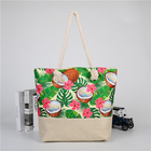 Lona reutilizable resistente Tote Bags, bolsos que hacen compras de lino de la serigrafía