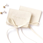 Prenda impermeable del bolso de Mini Suede Jewelry Pouches Envelope del color de Swatch con la aleta