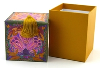 Caja de regalo rectangular única de la vela que empaqueta la capa acuosa de lujo
