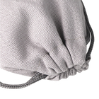 Grabe en relieve el regalo del lazo de la tela de algodón empaqueta la forma del sobre para el regalo