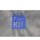 el regalo del lazo de la tela del terciopelo del 10x15cm empaqueta a Logo Embroidered