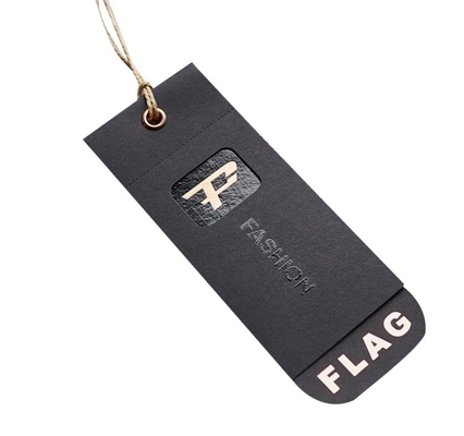 Grueso de lujo de Matte Custom Apparel Hang Tags 350gsm 700gsm