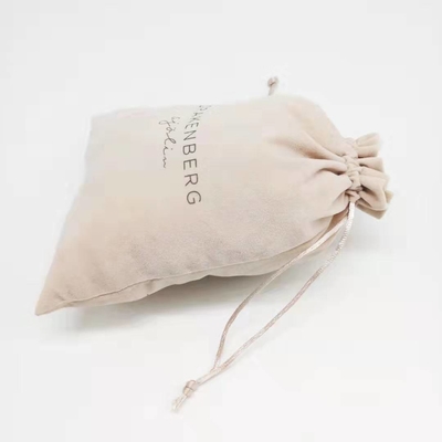 Poliéster que se reúne el lazo Mesh Pouch Gift que empaqueta los 25x30cm con la etiqueta tejida